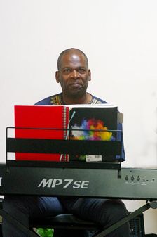 Basil Hodge Quintet, Jazz Africa, Loughton Methodist Church, Loughton, Apr 2023. Creator: Brian O'Connor