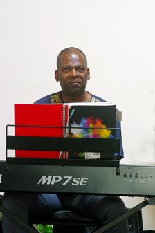 Basil Hodge Quintet, Jazz Africa, Loughton Methodist Church, Loughton, Apr 2023. Creator: Brian O'Connor