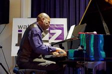 Basil Hodge, Watermill Jazz Club, Dorking, Surrey, 2015. Artist: Brian O'Connor
