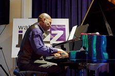 Basil Hodge, Watermill Jazz Club, Dorking, Surrey, 2015. Artist: Brian O'Connor