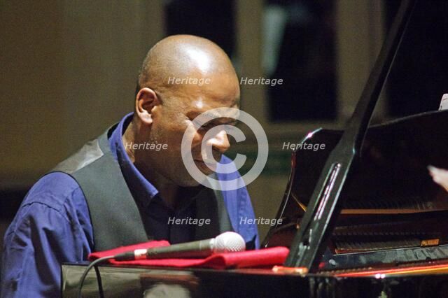 Basil Hodge, Watermill Jazz Club, Dorking, Surrey, 2015.  Artist: Brian O'Connor.