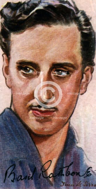 Basil Rathbone, (1892-1967), English actor, 20th century. Artist: Unknown