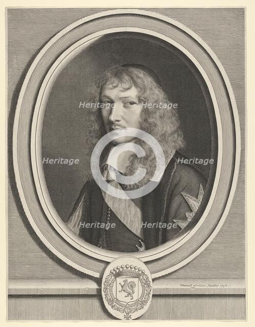 Basile Fouquet, 1658. Creator: Robert Nanteuil.