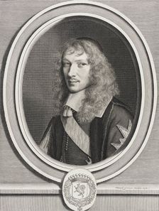 Basile Fouquet, 1658. Creator: Robert Nanteuil