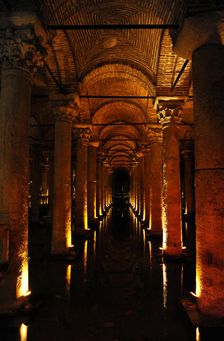 Basilica Cistern, Istanbul, Turkey, 2013. Creator: LTL
