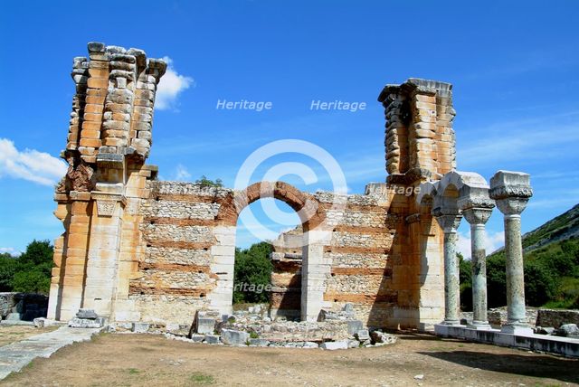 Basilica B, Philippi, Greece. Creator: Samuel Magal.
