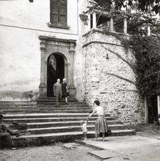 Basilica di San Giulio, Lake Orta, Italy, c1955. Creator: Arthur Charles Kirby Ware