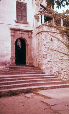 Basilica di San Giulio, Lake Orta, Italy, c1955. Creator: Arthur Charles Kirby Ware