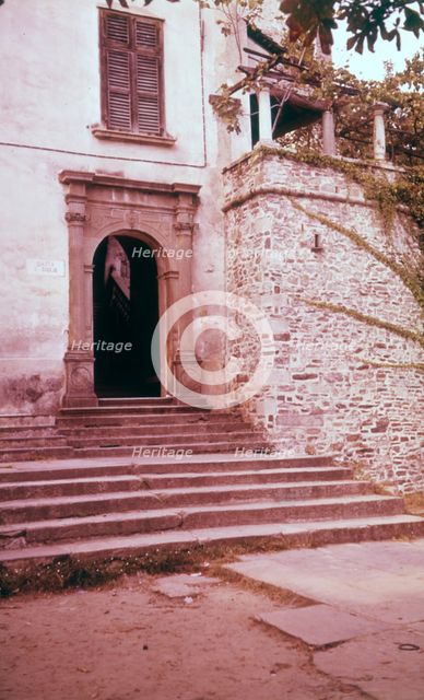Basilica di San Giulio, Lake Orta, Italy, c1955.  Creator: Arthur Charles Kirby Ware.