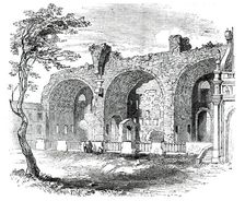 Basilica of Constantine - Rome, 1850. Creator: Unknown