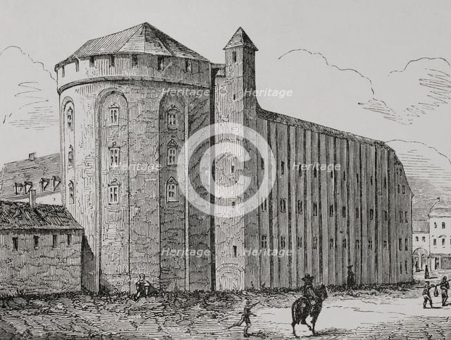 Basilica of Constantine, Trier, Germany, 1877.  Creator: Unknown.