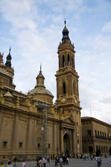 Basilica of Our Lady of the Pillar, Zaragoza, Spain, 2007. Creator: Samuel Magal