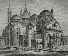 Basilica of Saint Anthony, Padua, Italy, 1877. Creator: Jules Jean Marie Joseph Huyot