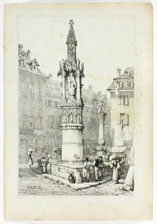 Basle, 1833. Creator: Samuel Prout