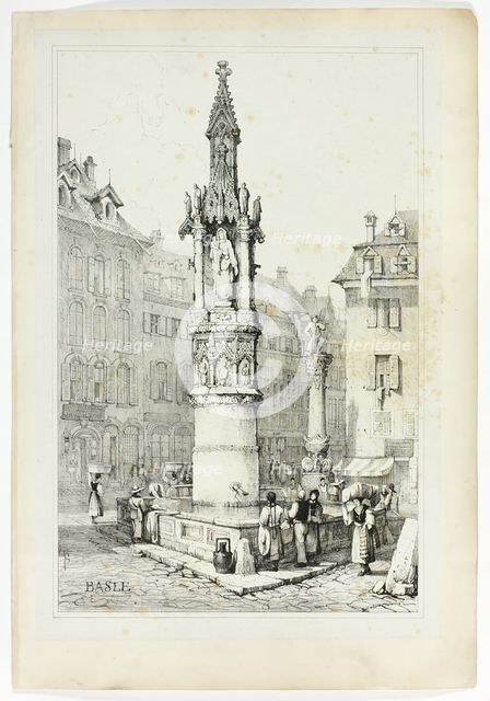 Basle, 1833. Creator: Samuel Prout.