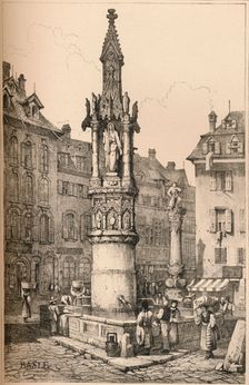 Basle c1830 (1915). Artist: Samuel Prout
