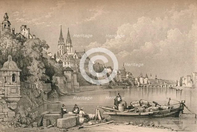 'Basle', c1830 (1915). Artist: Samuel Prout.