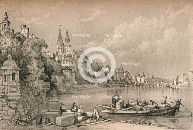 'Basle', c1830 (1915). Artist: Samuel Prout.