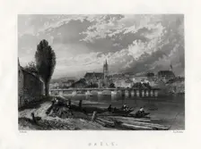 Basle Switzerland, 1883. Artist: EL Roberts