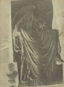 Basso Relievo--of Wingless Victory--lately found, 1848. Creator: George Wilson Bridges