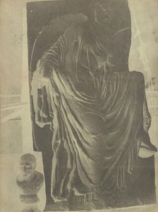 Basso Relievo--of Wingless Victory--lately found, 1848. Creator: George Wilson Bridges