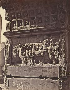 Bassorilievo dell'arco di Tito, 1848-52. Creator: Eugène Constant
