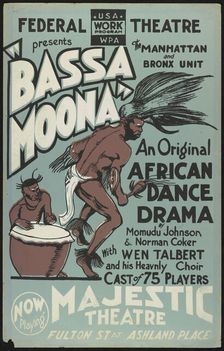 Bassa Moona, New York, [1930s]. Creator: Unknown