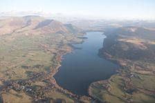 Bassenthwaite Lake and Skiddaw, from the north-west, Cumbria, 2015. Creator: Historic England