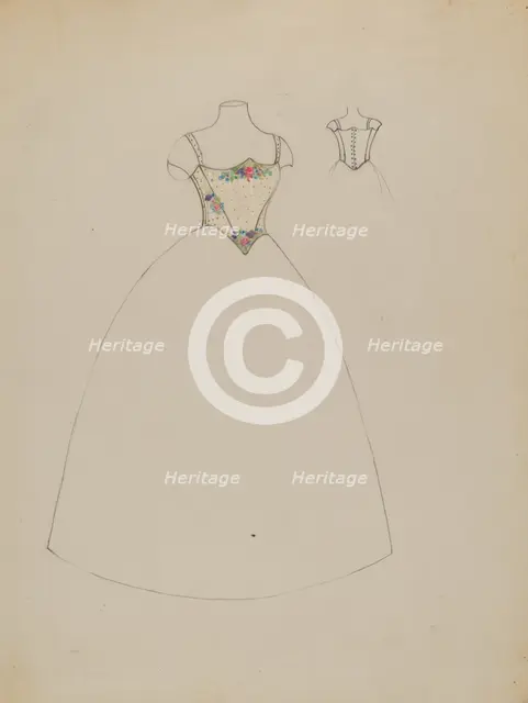 Basque, c. 1936. Creator: Mae Szilvasy.
