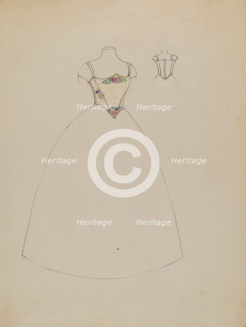 Basque, c. 1936. Creator: Mae Szilvasy.
