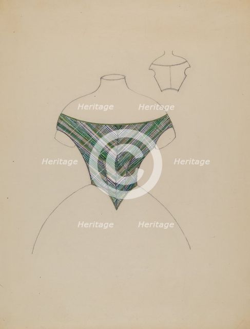 Basque, c. 1936. Creator: Gladys Cook.