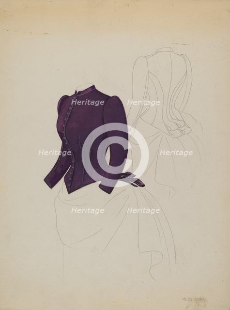 Basque, c. 1937. Creator: Melita Hofmann.