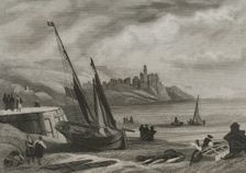 Basque Provinces, (Vascongadas), Guipuzcoa province, Fuenterrabia (Hondarribia)...1853. Creator: Antonio Roca Sallent