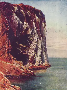 Bass Rock 1910. Artist: Harold Sutton Palmer