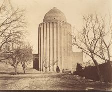 [Bastam, Tomb Tower (built 1313), Khorasan], 1840s-60s. Creator: Possibly by Luigi Pesce