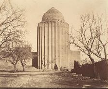 [Bastam, Tomb Tower (built 1313), Khorasan], 1840s-60s. Creator: Possibly by Luigi Pesce