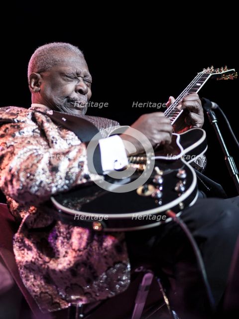 BB King, 2009. Artist: Alan John Ainsworth.