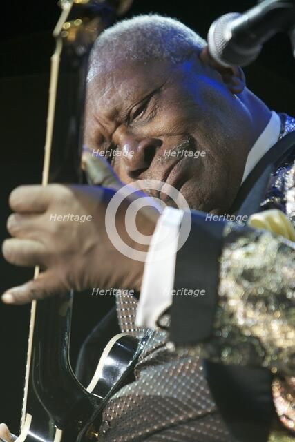 BB King, 2009. Artist: Alan John Ainsworth.