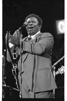 B.B. King, Capital Jazz, Knebworth, 1982. Artist: Brian O'Connor