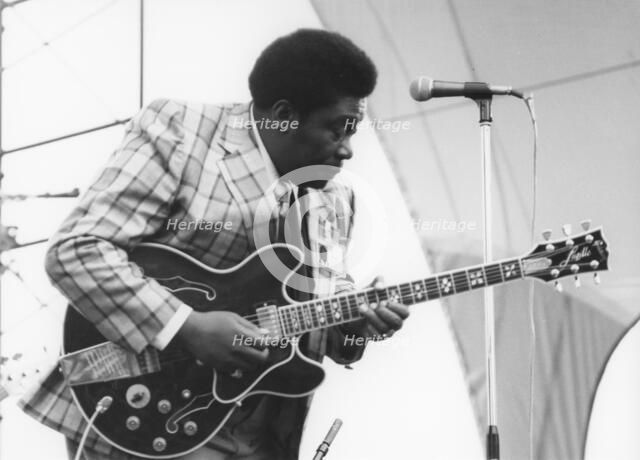 B.B. King, Capital Radio Jazz Festival, London, 1979. Creator: Brian Foskett.