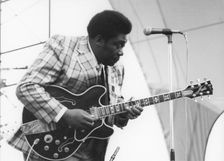 B.B. King, Capital Radio Jazz Festival, London, 1979. Creator: Brian Foskett