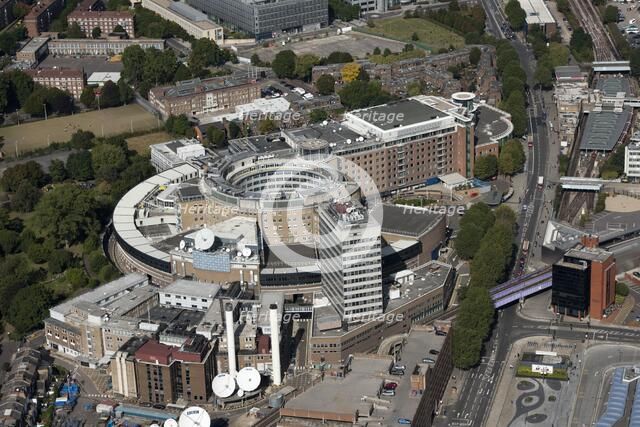 BBC Television Centre, White City  London, 2012. Artist: Damian Grady.