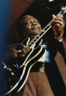 B.B.King, Maastricht Jazz Festival, 1991. Creator: Brian Foskett