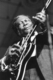 B.B.King, Maastricht Jazz Festival, the Netherlands, 1991. Creator: Brian Foskett