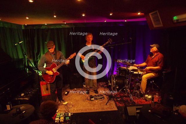 BD Lenz Trio, Verdict Jazz Club, Brighton, East Sussex, June 2024. Creator: Brian O'Connor.