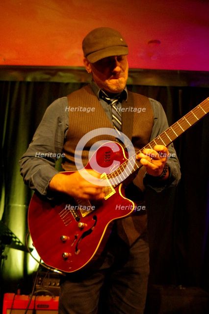 BD Lenz, BD Lenz Trio, Verdict Jazz Club, Brighton, East Sussex, June 2024. Creator: Brian O'Connor.