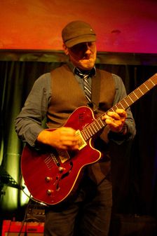 BD Lenz, BD Lenz Trio, Verdict Jazz Club, Brighton, East Sussex, June 2024. Creator: Brian O'Connor