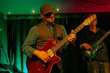 BD Lenz, BD Lenz Trio, Verdict Jazz Club, Brighton, East Sussex, June 2024. Creator: Brian O'Connor