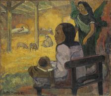 Be Be, (The Nativity), 1896. Creator: Paul Gauguin
