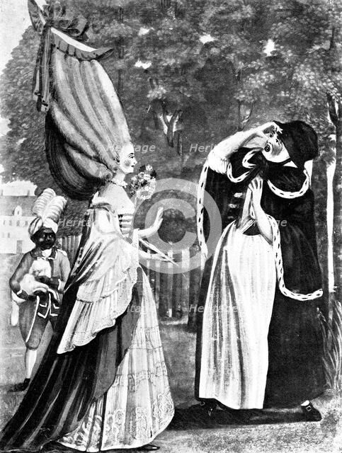 'Be not amaz'd dear Mother, it is indeed your daughter Anne', 1770. Artist: Unknown